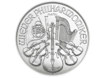 Platinasti kovanec Dunajski filharmoniki 1/25 unče - slika 3