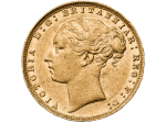 Zlati kovanec 1 funt – 1871–1885 (Velika Britanija)