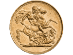 Zlati kovanec 1 funt – 1871–1885 (Velika Britanija) - slika 2