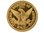 Zlati kovanec 2,5 USD – Coronet Head (Quarter Eagle) - slika 2