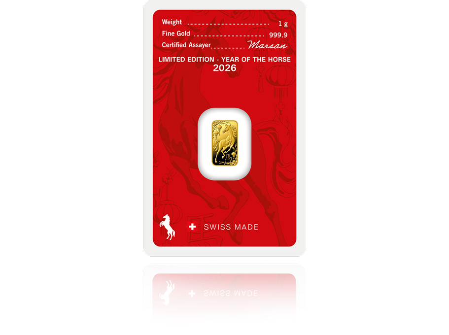konj_palica-zlata_1g Zlata palica 1 g – Argor-Heraeus Minted • Leto konja - slika 1