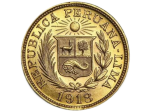 Zlati kovanec 1 Libra – Peru - slika 2
