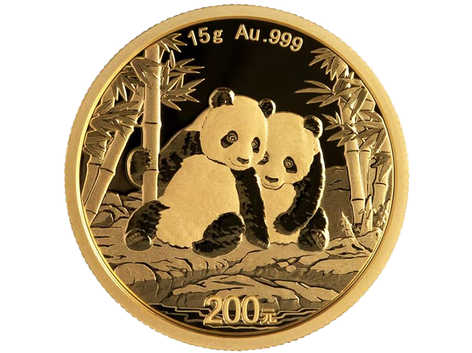 Zlati kovanec 15 g – Panda (Kitajska, 2026)-1 Zlati kovanec 15 g – Panda (Kitajska, 2026) - slika 1