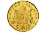 Zlati kovanec 20 Frankov – Napoleon (Francija)