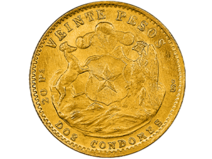 Zlati kovanec 20 Pesos – Chile Liberty-1 Zlati kovanec 20 Pesos – Chile Liberty - slika 1