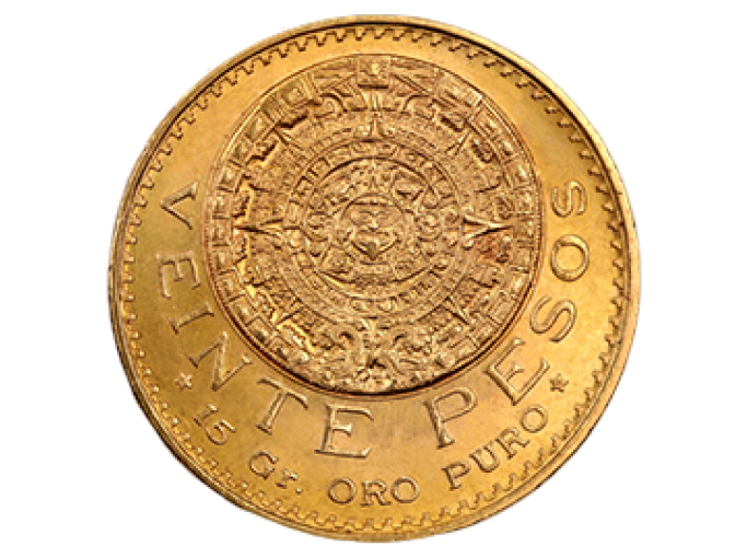 Zlati kovanec 20 Pesos – Mexico Zlati kovanec 20 Pesos – Mexico - slika 1