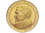 Zlati kovanec 200 dinarjev – 25 let AVNOJ (Jugoslavija) - slika 2