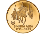Zlati kovanec 40.000 dinarjev – Sinjska Alka (Jugoslavija) - slika 2