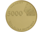 Zlati kovanec – 150 let železnice v Sloveniji (1996) - slika 2