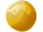 Zlati kovanec – 20 let samostojnosti Republike Slovenije (Slovenija, 2011)
